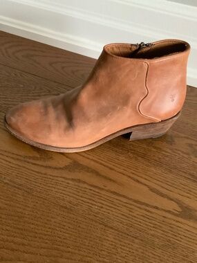 Frye leather booties